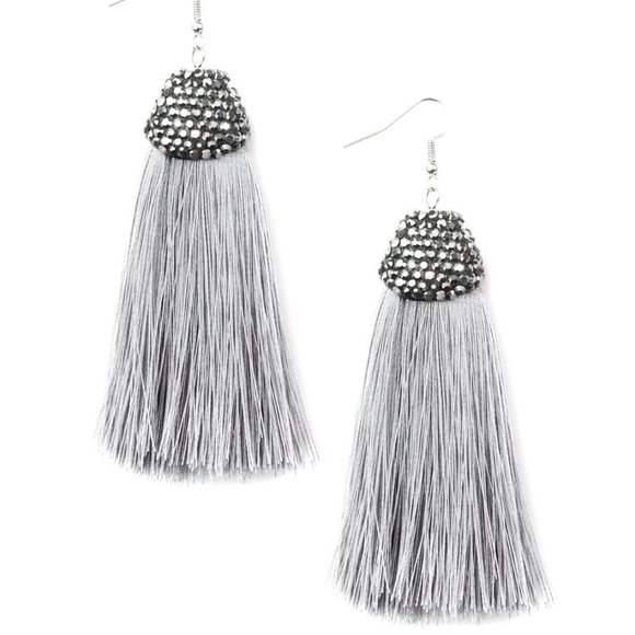 Razzle Riot - silver Earring - Picture 2 of 2